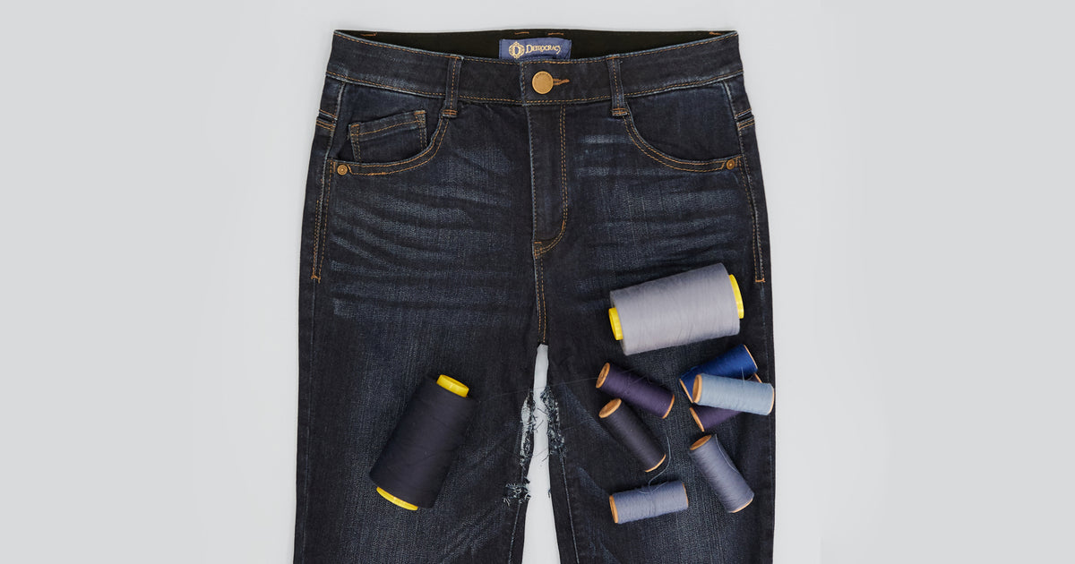 Save Your Jeans!  how to Fix & Prevent thigh rub holes 