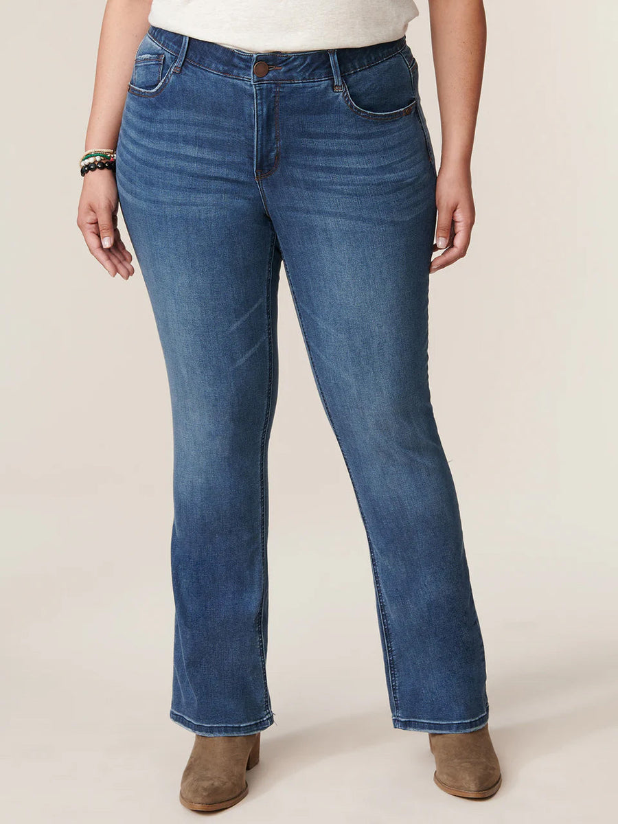 Denim for plus size women Clearance