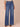 Blue Denim Absolution High Rise Double Front Pocket Wide Leg Jean