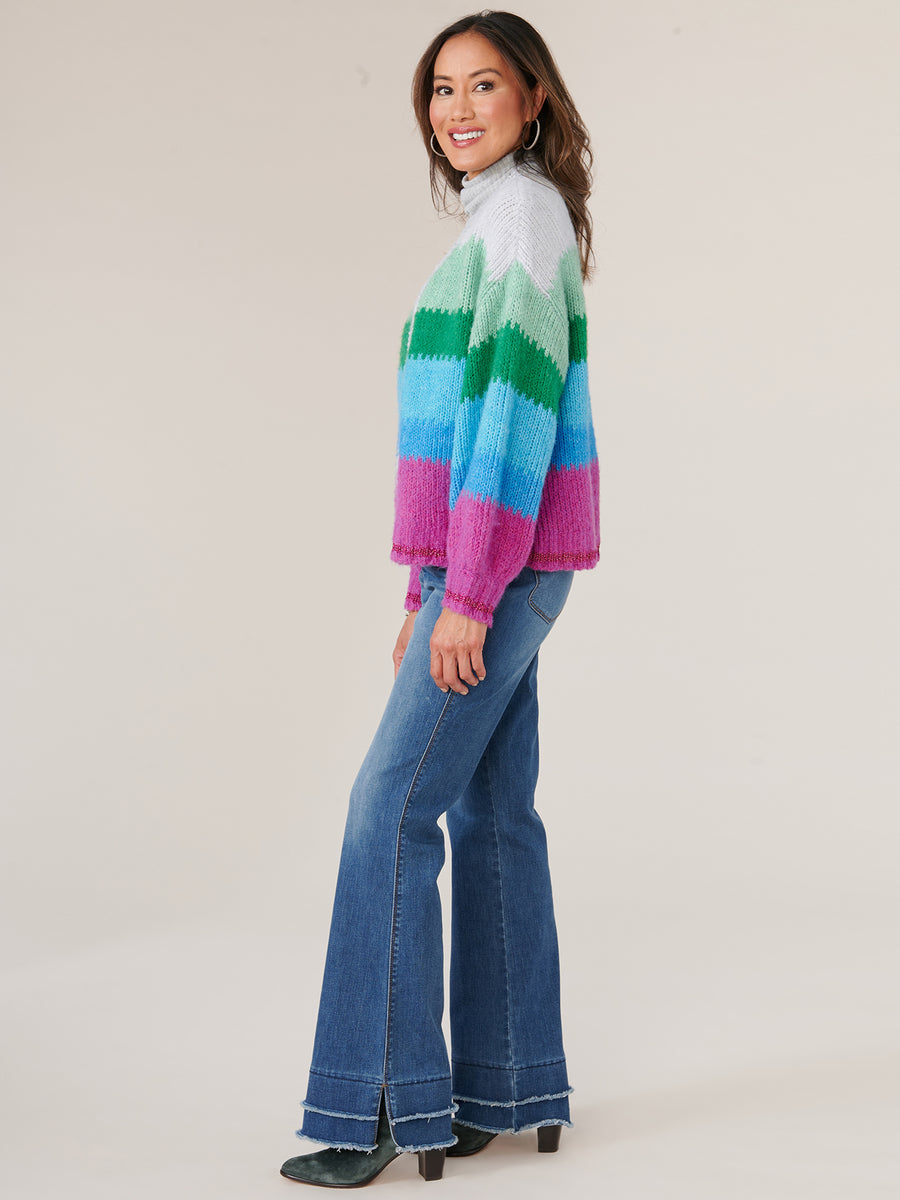 Straight Rigid Ombre Jeans