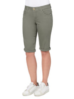 "Ab"solution® Petite Bermuda Colored Shorts