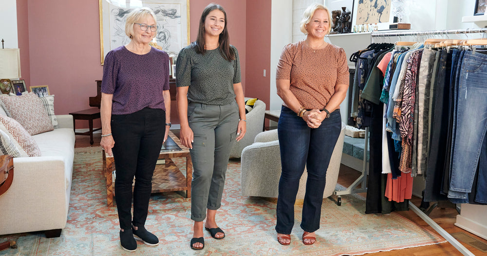 Three Generations: Working It From Home