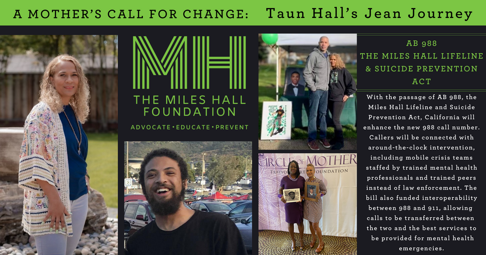 A Mother’s Call for Change: Taun Hall’s Jean Journey