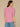 Wild Mulberry Vintage Rose Dotted Ruched Elbow Puff Sleeve Scoop Neck Keyhole Back Surplus Hem Abstract Print Knit Top