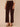 Oxblood Absolution Skyrise V Yoke Four Pocket Side Seam Detail Relaxed Corduroy Straight Leg Pant