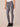 Stretch Gray Denim "Ab"solution Booty Lift Grey Colored Jegging Skinny Jeans