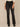 Washed Black Denim Absolution High Rise Embroidered Cascading D Back Pockets Itty Bitty Boot Jean