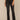 Washed Black Denim Absolution High Rise Embroidered Cascading D Back Pockets Petite Itty Bitty Boot Jean