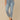 Light Blue Denim Absolution Mid-Rise Roll Cuff Hem Ankle Skimmer Jean