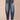 Mid Blue Artisanal Absolution Skyrise Uneven Yoke Seaming Detail Relaxed Barrel Leg Jean