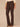 Brown Absolution Mid-Rise Colored Itty Bitty Boot Petite Woven Pant