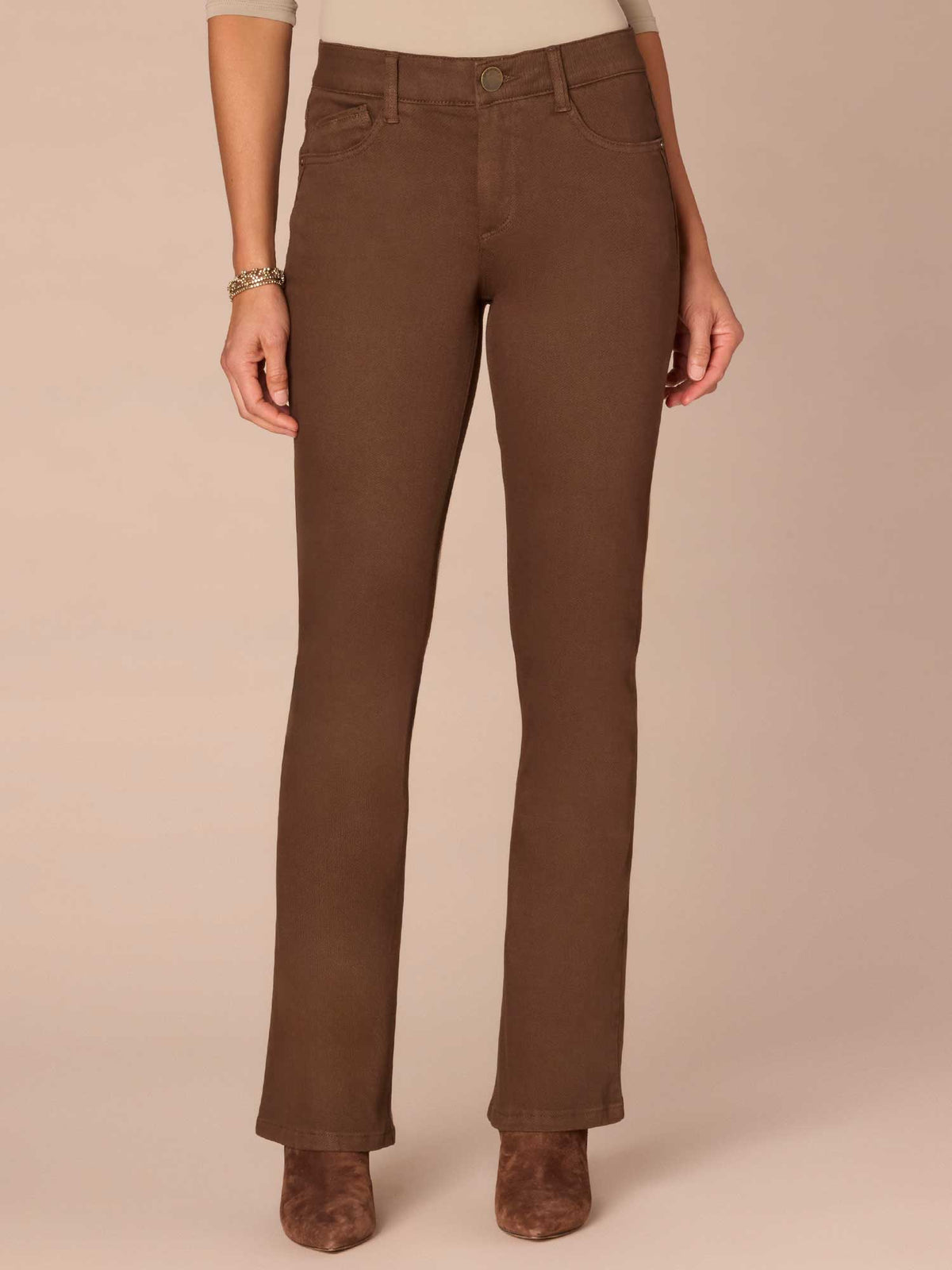 "Ab"solution® Mid Rise Itty Bitty Boot Tall Pants