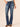 "Ab"solution Itty Bitty Boot Leg Petite Stretch Luxe Touch Premium Denim Blue Wash Jeans Bootcut Jean