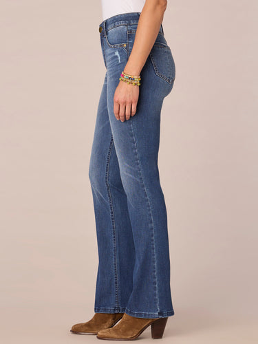 BLUE VINTAGE AB SOLUTION ITTY BITTY BOOT JEANS main image 0