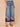“Ab”solution® High Rise Wide Leg Jeans with Screen Print Hem