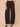 Black Ultra Skyrise Round Up Yoke Slit Front Pockets Waist Charm Seaming Barrel Leg Petite Pant