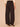 Black Ultra Skyrise Round Up Yoke Slit Front Pockets Waist Charm Seaming Barrel Leg Petite Pant