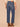 Blue Denim Absolution High Rise Sweetheart Shaped Back Yoke Double Side Seams Spliced Cropped Hem Petite Ankle Straight Jean