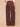 Washed Oxblood Absolution Skyrise Sweetheart Yoke Dart Seams Slash Front Pockets Wide Leg Corduroy Pant