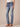 Booty Lift Absolution Distressed Blue Vintage Denim Straight Leg Jeans