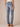 Booty Lift Absolution Distressed Blue Vintage Denim Straight Leg Jeans