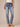 Booty Lift Absolution Distressed Blue Vintage Denim Straight Leg Jeans