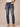 "Ab"solution Distressed Blue Vintage Denim Straight Leg Jeans