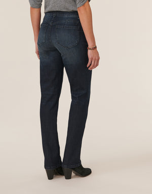 
            
                Load image into Gallery viewer, &amp;quot;Ab&amp;quot;solution Dark Indigo Artisanal Straight Leg Jeans
            
        