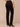 Black Absolution Mid-Rise Booty Lift Sweetheart Yoke Angled Dart Seam Corduroy Straight Leg Tall Pant