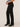 Absolution black stretch denim long inseam straight leg tall jeans for women