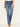 "Ab"solution High Rise Blue Artisanal Denim Petite Itty Bitty Boot Bootcut Jean