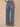 Indigo Denim Absolution Mid-Rise Sweetheart Yoke Four Pocket Destruction Detail Wide Leg Jean