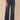 Indigo Denim Absolution Mid-Rise Sweetheart Yoke Five Pocket Wide Leg Jean