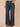 Indigo Denim Absolution Mid-Rise Sweetheart Yoke Five Pocket Petite Wide Leg Jean