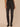 Washed Black Artisanal Denim Absolution High Rise Slightly Arched Yoke Five Pocket Seamless Design Frayed Hem Cigarette Jean