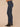 Indigo Denim Absolution High Rise Slightly Arched Yoke Five Pocket Seamless Design Frayed Hem Cigarette Jean