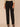 Black Denim Absolution High Rise Sweetheart Yoke Four Pocket Stovepipe Jean