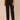 Black Denim Absolution High Rise Sweetheart Yoke Four Pocket Petite Stovepipe Jean