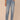 Light Blue Artisanal Denim Absolution High Rise Sweetheart Yoke Four Pocket Stovepipe Jean