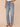 Light Blue Artisanal Denim Absolution High Rise Sweetheart Yoke Four Pocket Petite Stovepipe Jean
