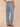 Light Blue Artisanal Denim Absolution High Rise Sweetheart Yoke Four Pocket Stovepipe Jean