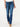 "Ab"solution Blue Denim 34" Inseam Embroidered Back Pocket Itty Bitty Boot Jean