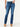 "Ab"solution Blue Denim 34" Inseam Embroidered Back Pocket Itty Bitty Boot Jean