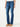 "Ab"solution Blue Denim Embroidered Back Pocket Itty Bitty Boot Jeans