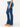 "Ab"solution Petite Blue Denim Itty Bitty Boot Embroidered Back Pocket Jeans