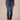 "Ab"solution Blue Denim High Rise Ankle Length Skinny Jean