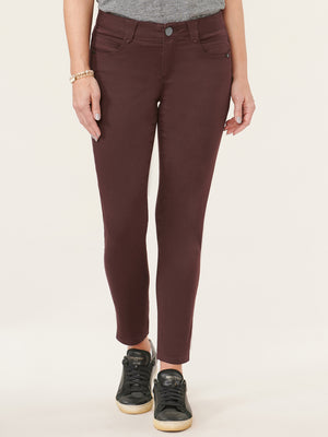Gilbins Colored Jeggings with Belt Loop & Pockets (tan) at