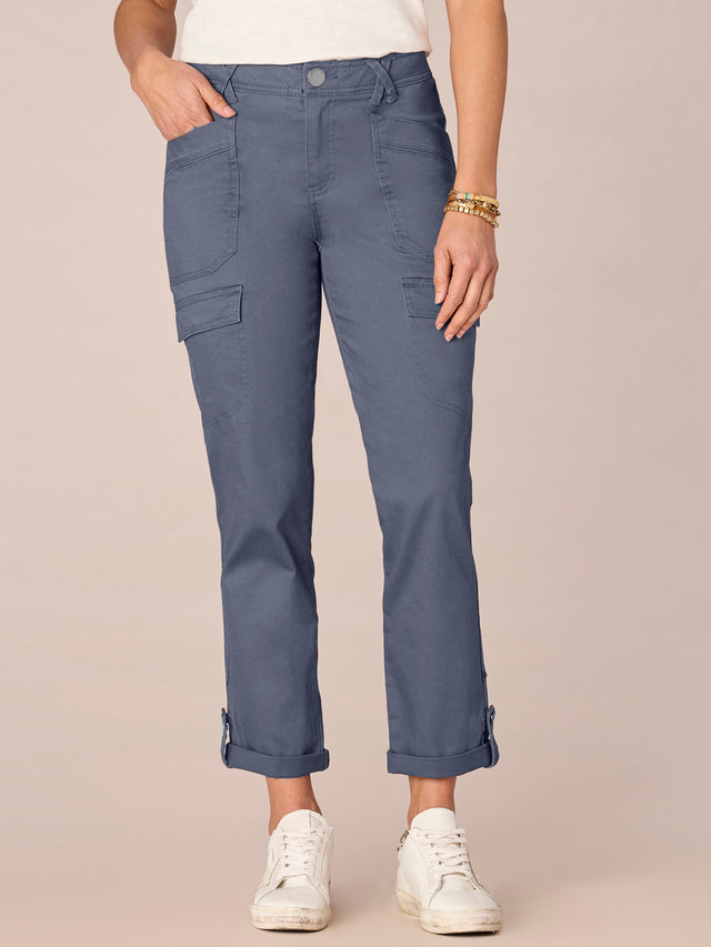 Democracy Clothing Democracy Women's Petite Ab Solution Ankle Roll