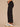 Black Denim Absolution Mid-Rise Double Layer Fray Hem Kick Flare Petite Jean