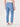 "Ab"solution Blue High Rise Slim Straight Cutout Hem Jeans